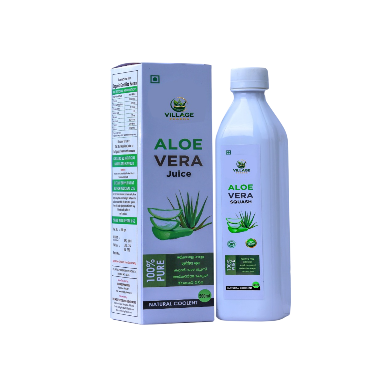 Aloevera Juice — Herbal Juices by Village Pharma